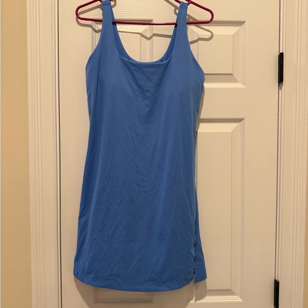 PowerSoft Sleeveless Shelf-Bra Support Dress for Women
